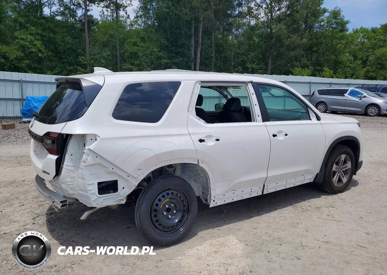 2025 Honda Pilot Exl VIN:5FNYG2H42SB041557 - 3