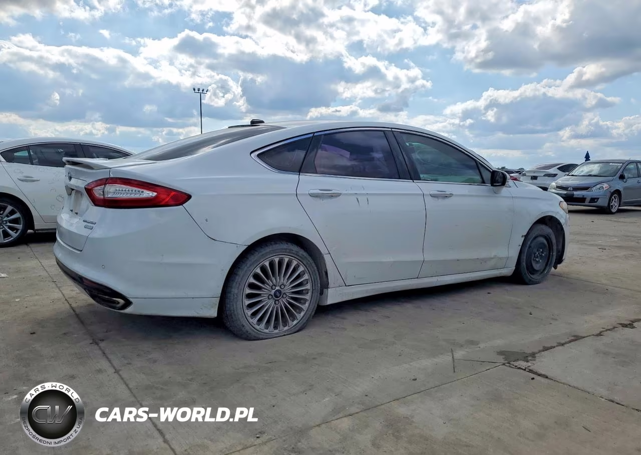 2016 Ford Fusion Titanium VIN:3FA6P0K91GR400179 - 3