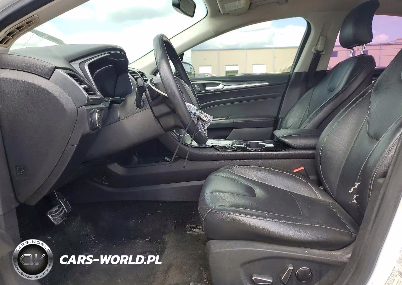 2016 Ford Fusion Titanium VIN:3FA6P0K91GR400179 - 7