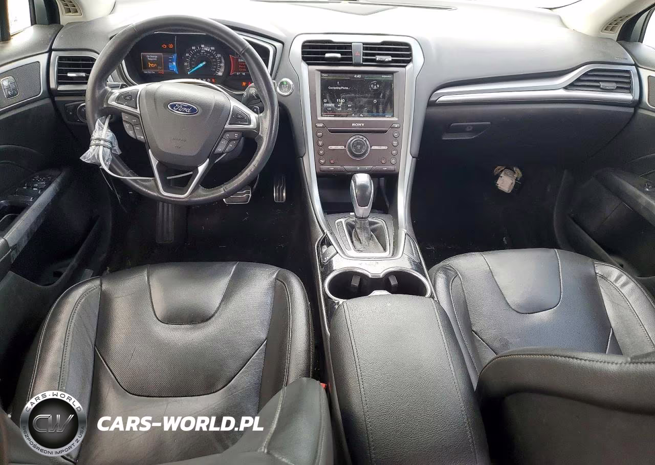 2016 Ford Fusion Titanium VIN:3FA6P0K91GR400179 - 8