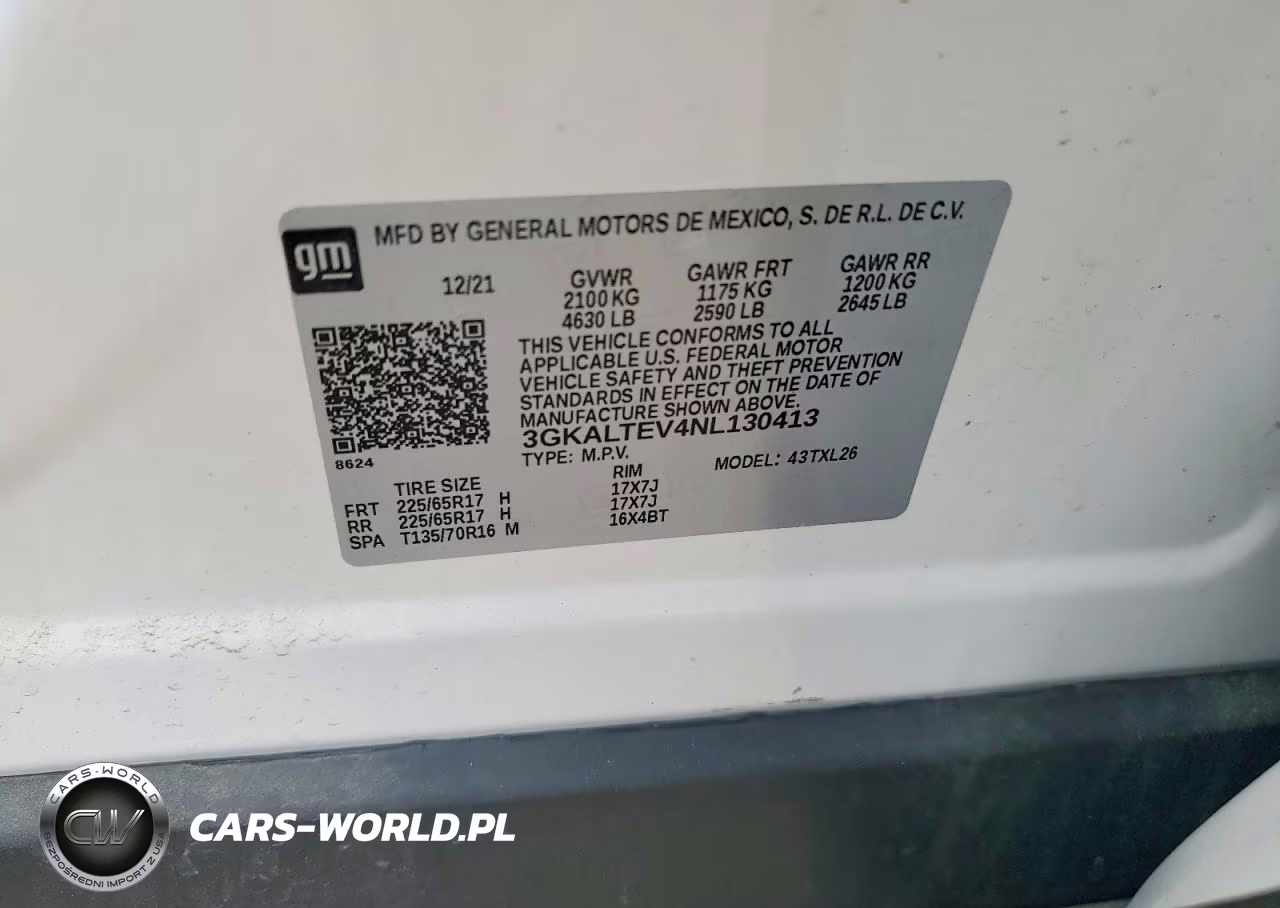 2022 GMC Terrain Sle VIN:3GKALTEV4NL130413 - 12