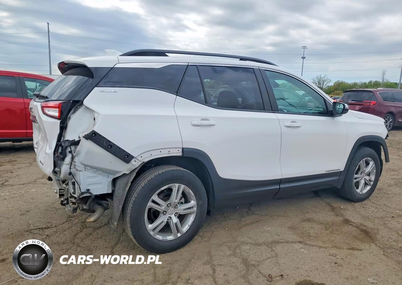 2022 GMC Terrain Sle VIN:3GKALTEV4NL130413 - 3