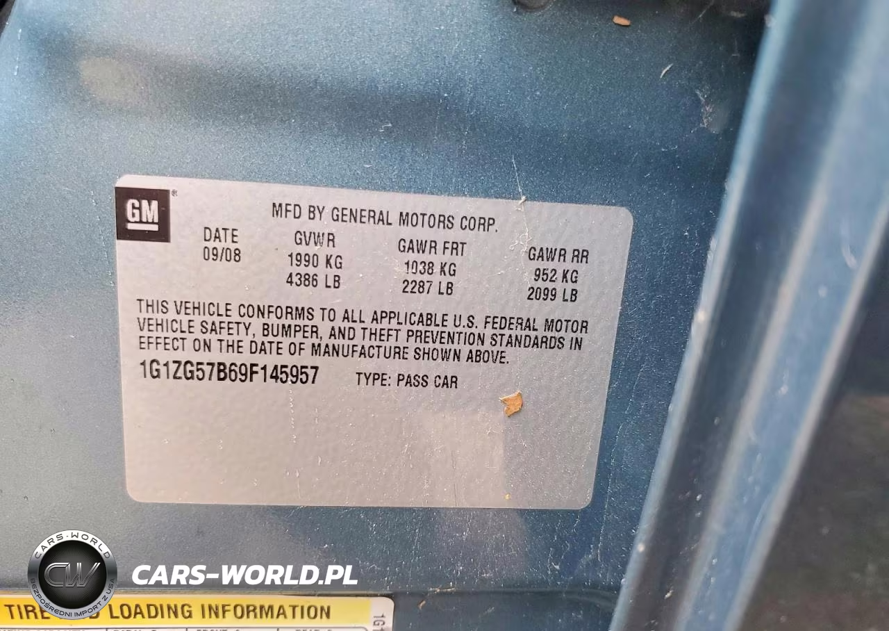 2009 Chevrolet Malibu Ls VIN:1G1ZG57B69F145957 - 12
