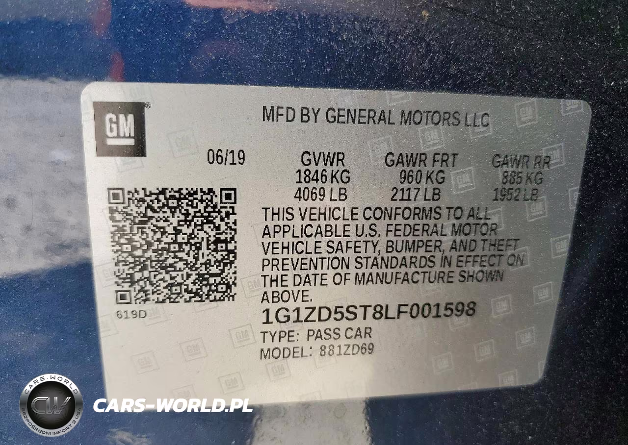 2020 Chevrolet Malibu Lt VIN:1G1ZD5ST8LF001598 - 13