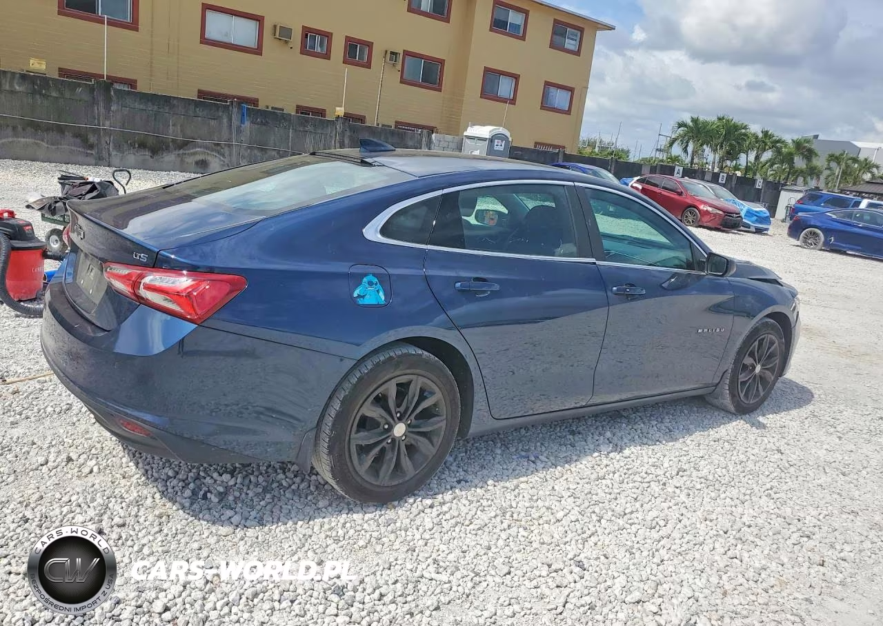 2020 Chevrolet Malibu Lt VIN:1G1ZD5ST8LF001598 - 3