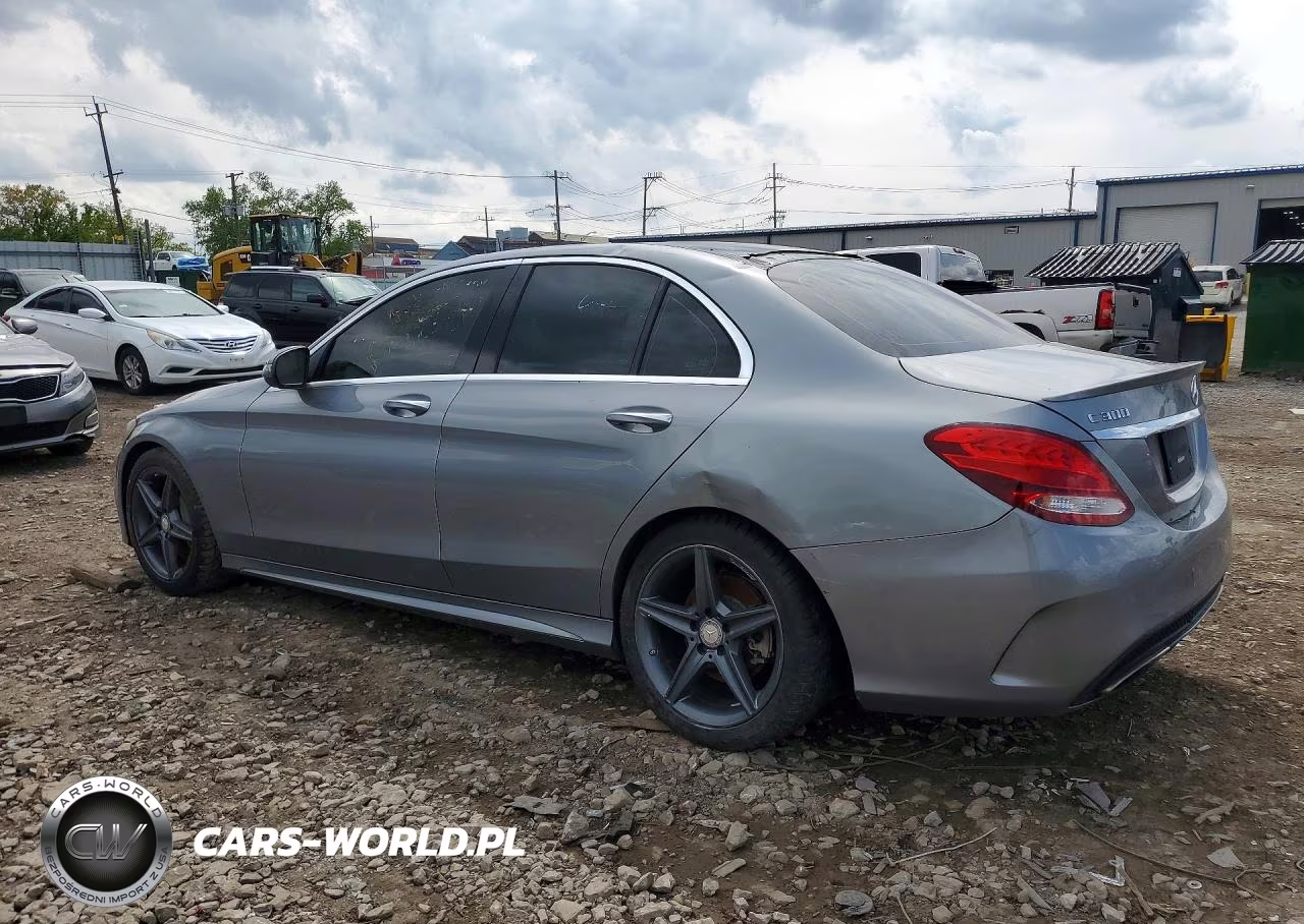 2016 Mercedes-Benz C 300 VIN:55SWF4JB2GU158303 - 2
