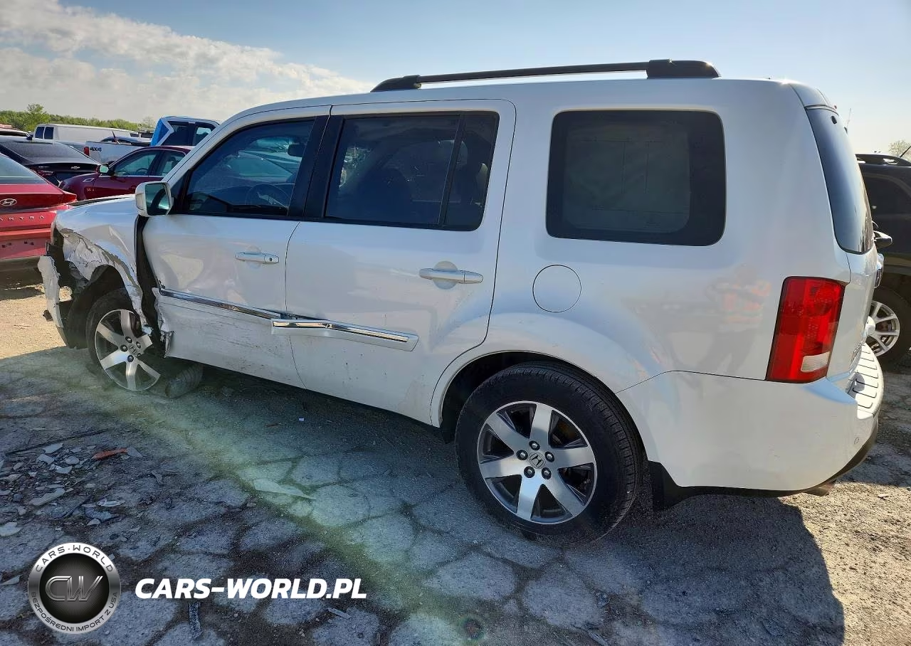 2012 Honda Pilot Touring VIN:5FNYF4H92CB011910 - 2