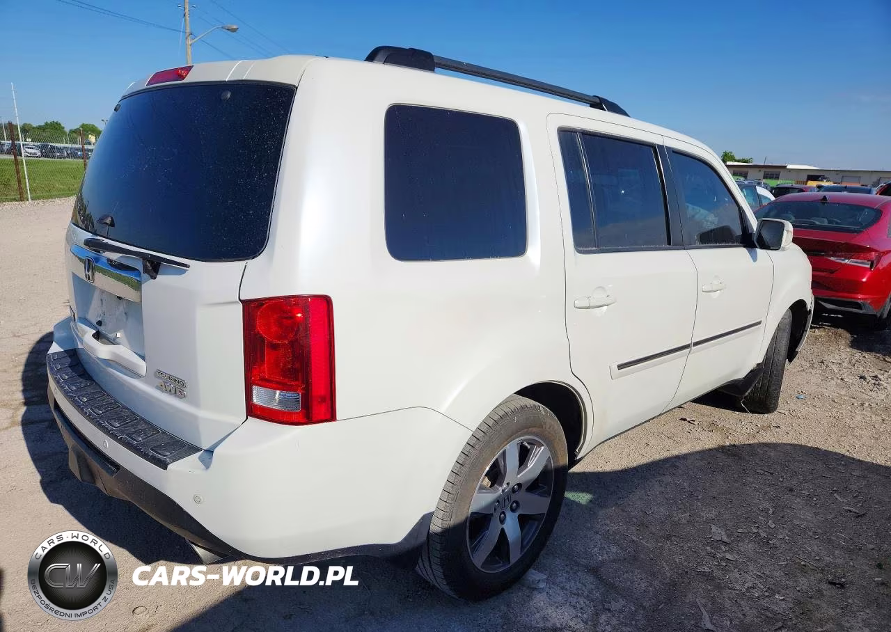 2012 Honda Pilot Touring VIN:5FNYF4H92CB011910 - 3