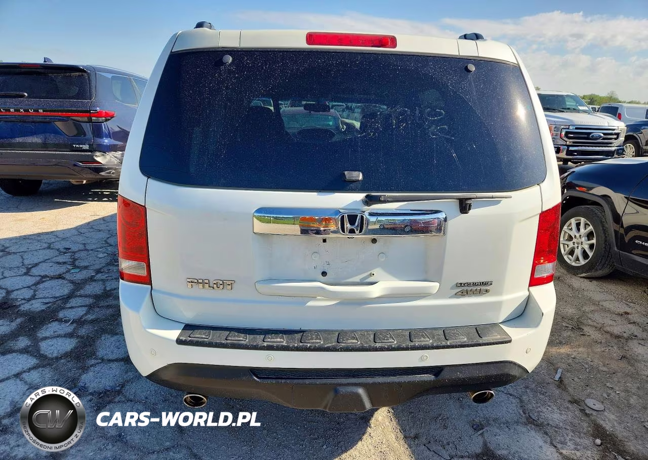 2012 Honda Pilot Touring VIN:5FNYF4H92CB011910 - 6