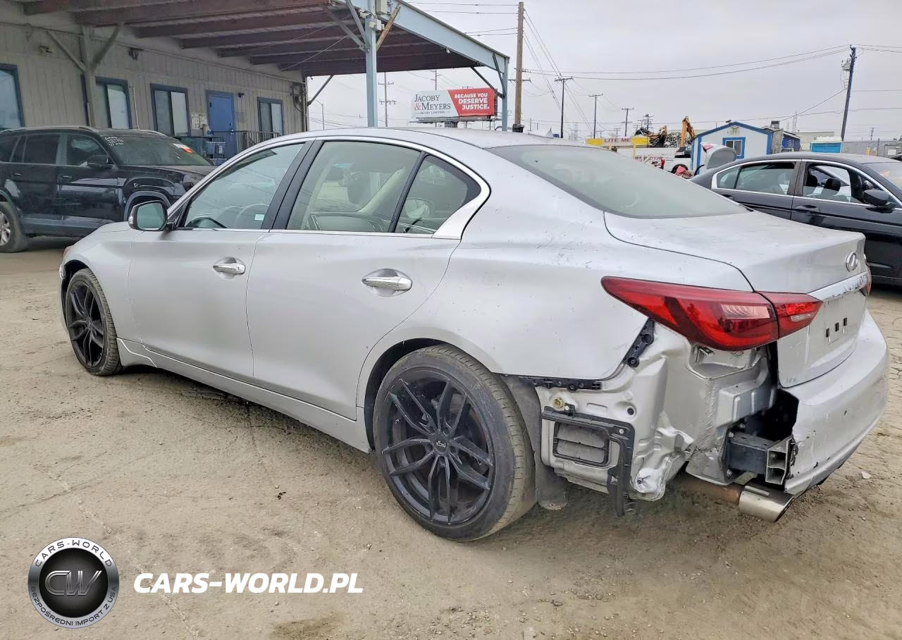 2019 Infiniti Q50 3.0T Luxe VIN:JN1EV7AP5KM542057 - 2