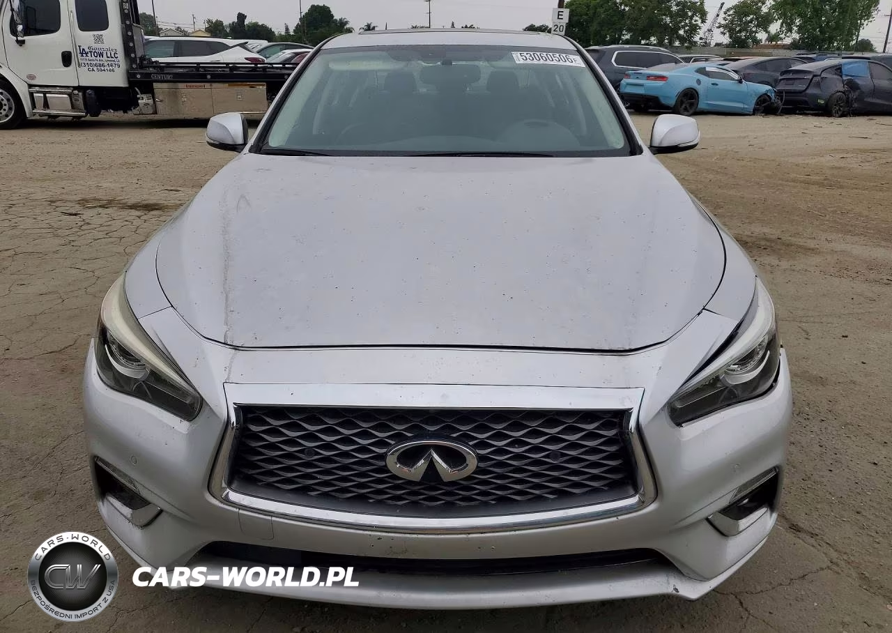 2019 Infiniti Q50 3.0T Luxe VIN:JN1EV7AP5KM542057 - 5