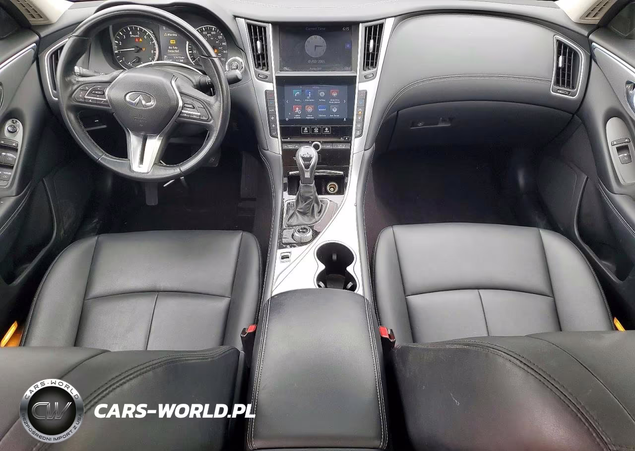 2019 Infiniti Q50 3.0T Luxe VIN:JN1EV7AP5KM542057 - 8