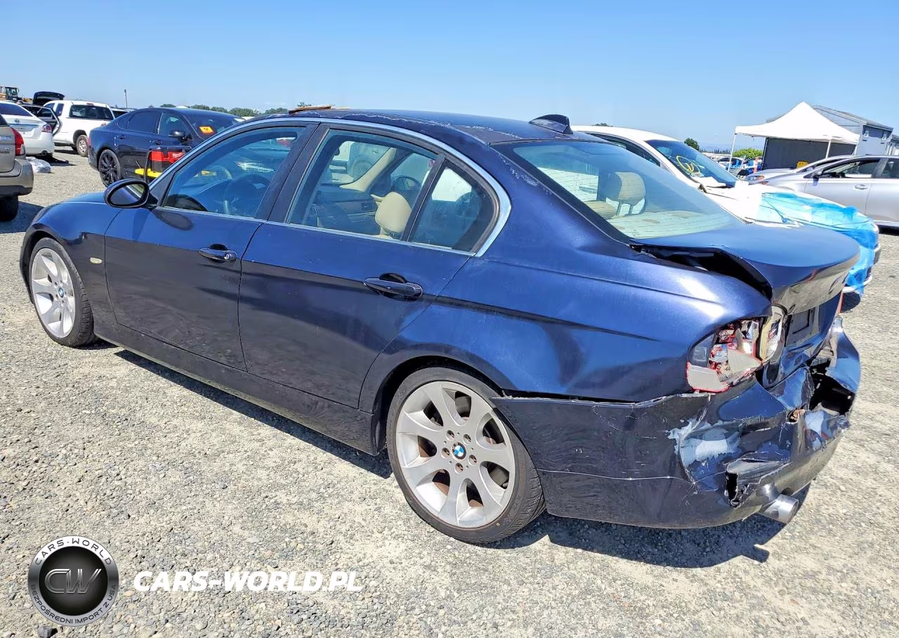 2007 BMW 335 I VIN:WBAVB73527P100373 - 2
