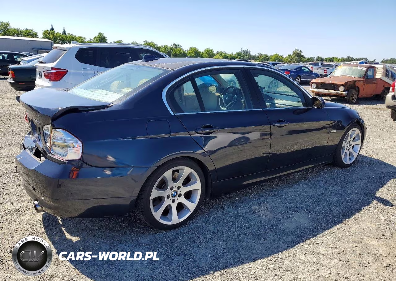 2007 BMW 335 I VIN:WBAVB73527P100373 - 3
