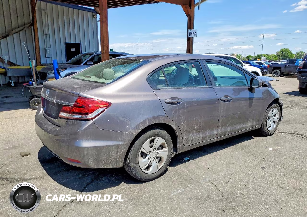 2014 Honda Civic Lx VIN:19XFB2F59EE015632 - 3