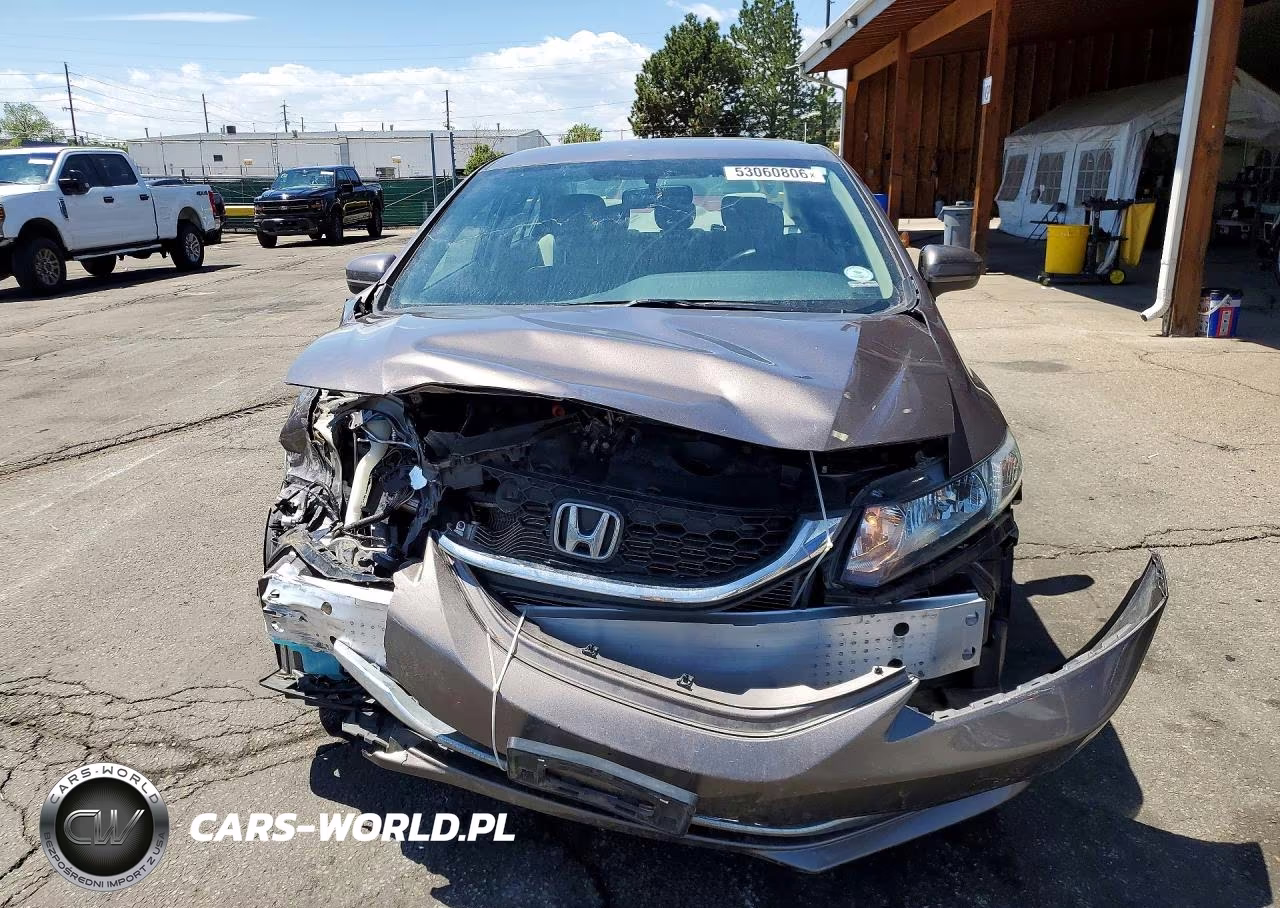 2014 Honda Civic Lx VIN:19XFB2F59EE015632 - 5