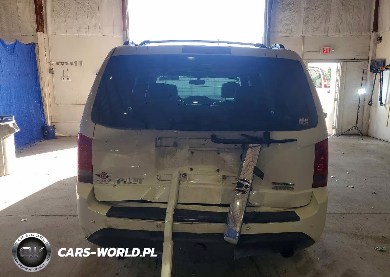 2013 Honda Pilot Touring VIN:5FNYF4H93DB047719 - 6