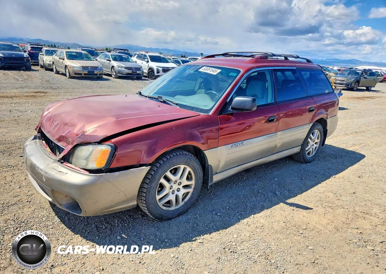 2002 Subaru Legacy Outback VIN:4S3BH665727604629 - 5
