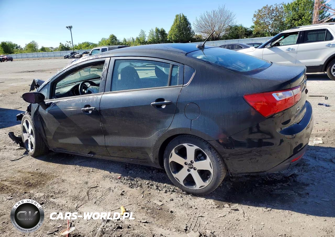 2014 Kia Rio Ex VIN:KNADN4A33E6353482 - 2