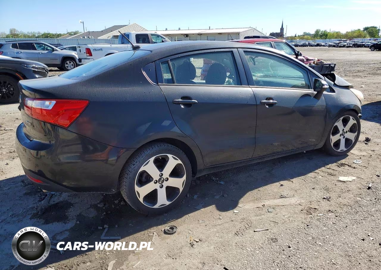 2014 Kia Rio Ex VIN:KNADN4A33E6353482 - 3