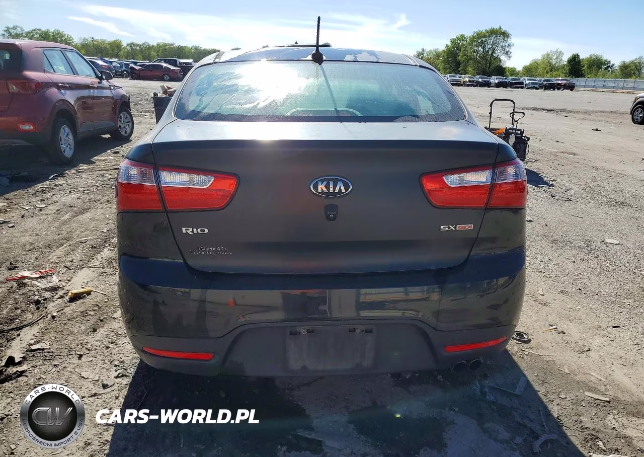 2014 Kia Rio Ex VIN:KNADN4A33E6353482 - 6