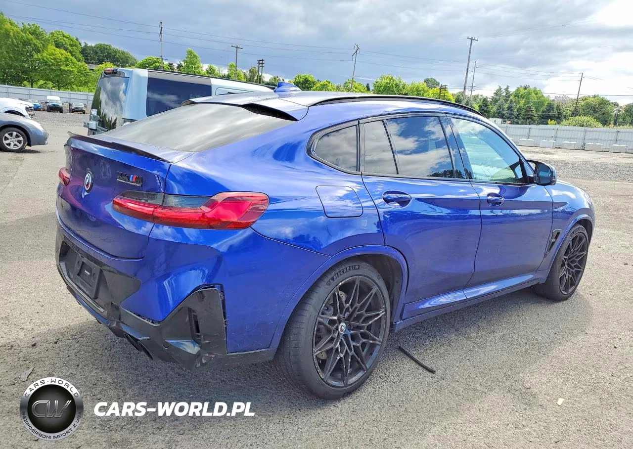 2022 BMW X4 M VIN:5YM23EC00N9N37115 - 3