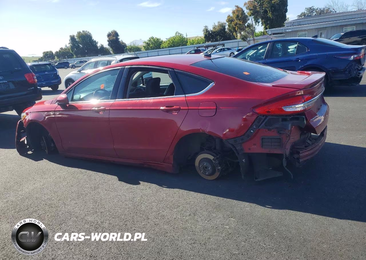 2017 Ford Fusion Se VIN:3FA6P0H7XHR229665 - 2