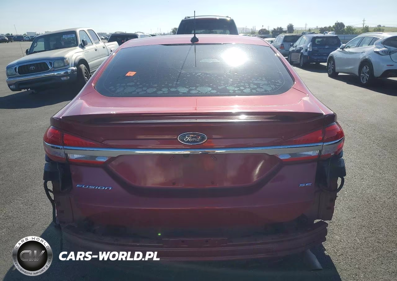 2017 Ford Fusion Se VIN:3FA6P0H7XHR229665 - 6