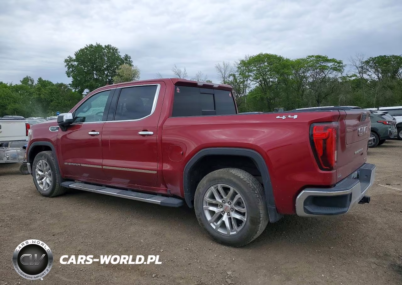 2020 GMC Sierra K1500 Slt VIN:1GTU9DED6LZ254841 - 2