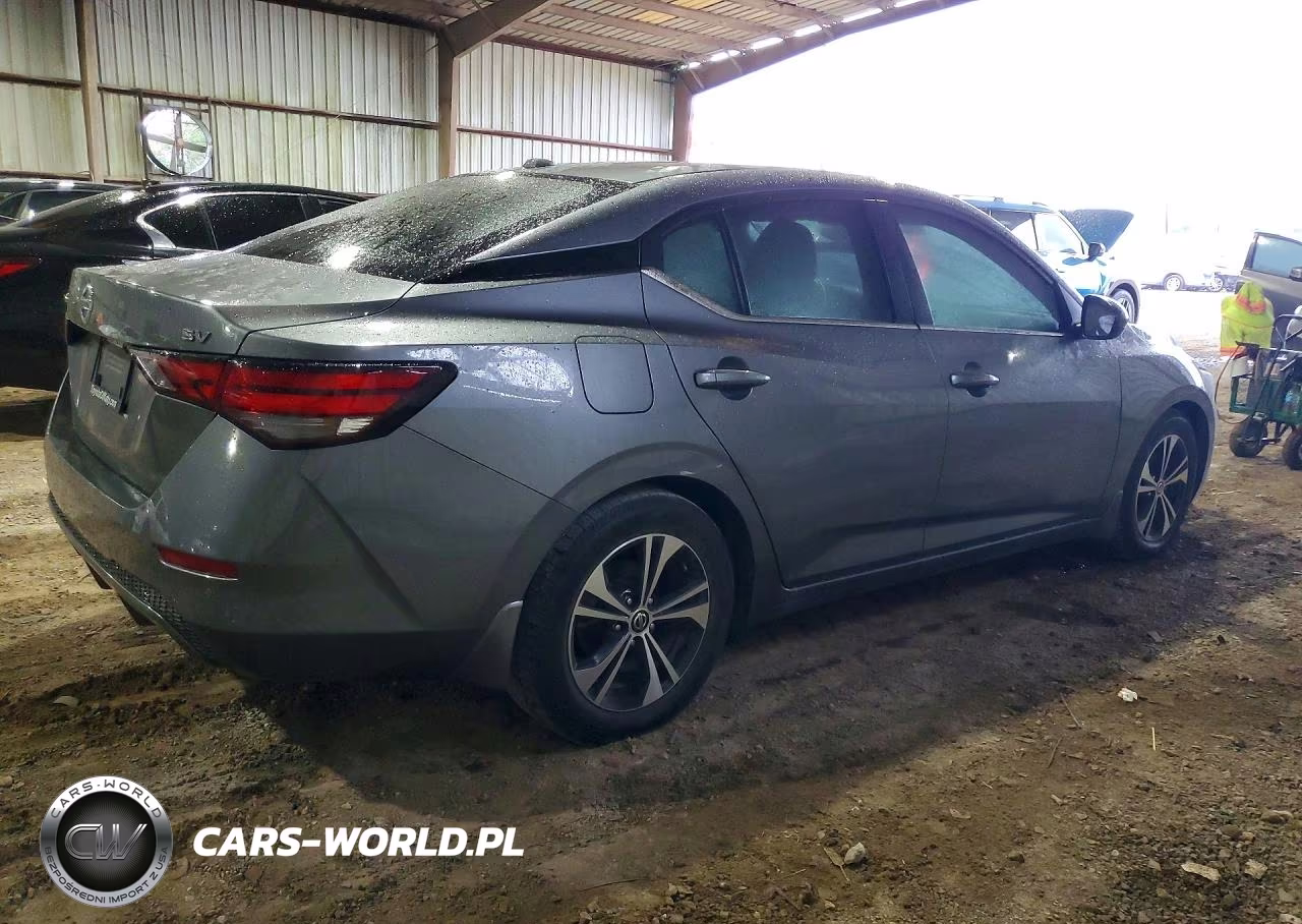 2021 Nissan Sentra Sv VIN:3N1AB8CV5MY328856 - 3
