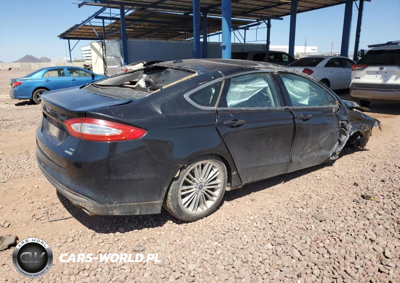 2014 Ford Fusion Se VIN:3FA6P0HD4ER208103 - 3