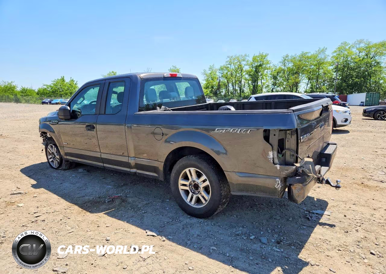 2015 Ford F150 Super Cab VIN:1FTEX1CP7FFD01077 - 2