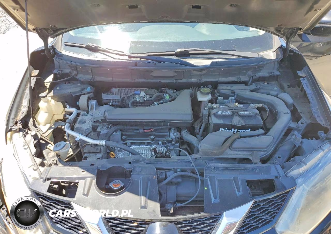 2015 Nissan Rogue Sv VIN:KNMAT2MTXFP531489 - 12