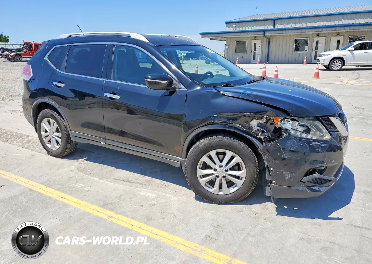 2015 Nissan Rogue Sv VIN:KNMAT2MTXFP531489 - 4
