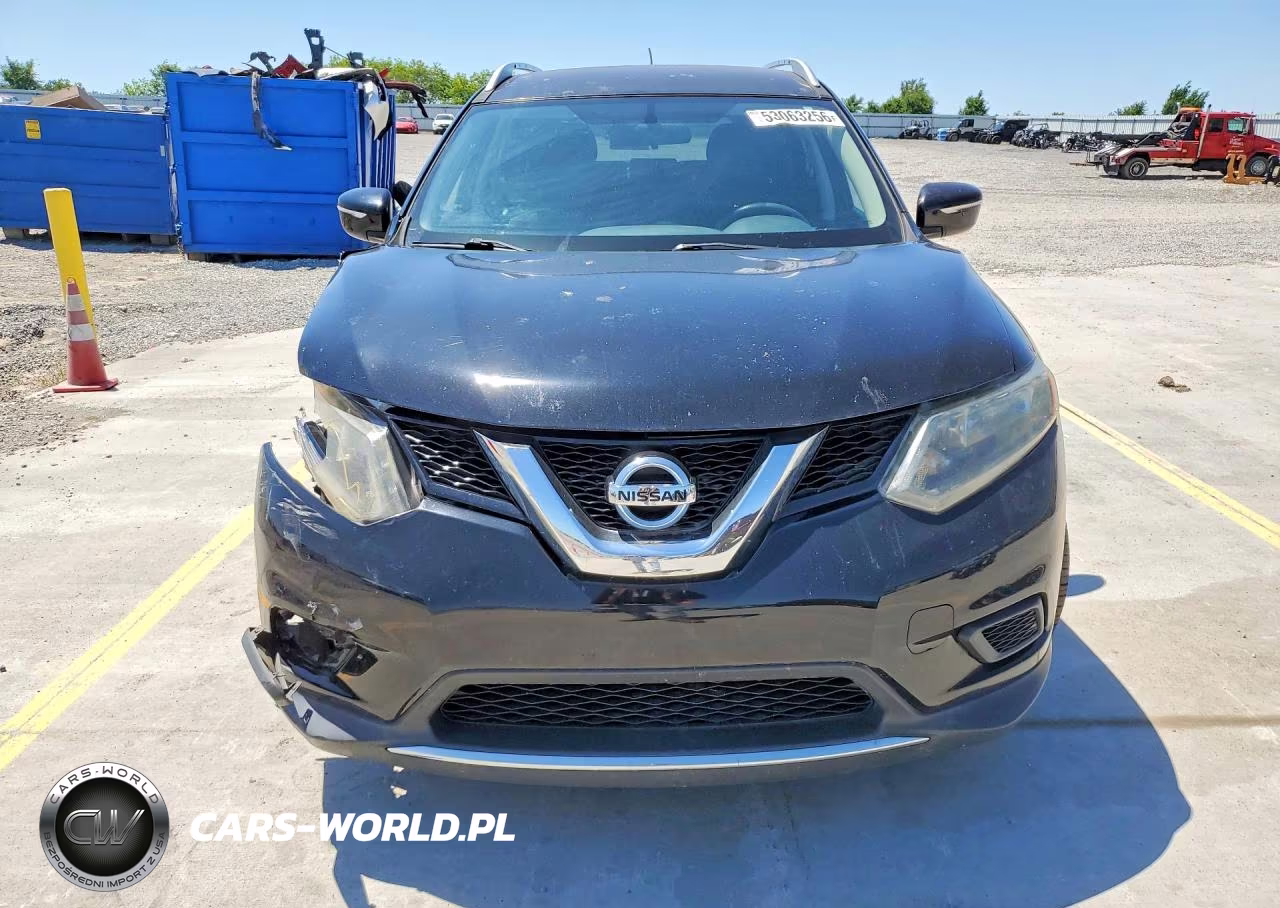 2015 Nissan Rogue Sv VIN:KNMAT2MTXFP531489 - 5