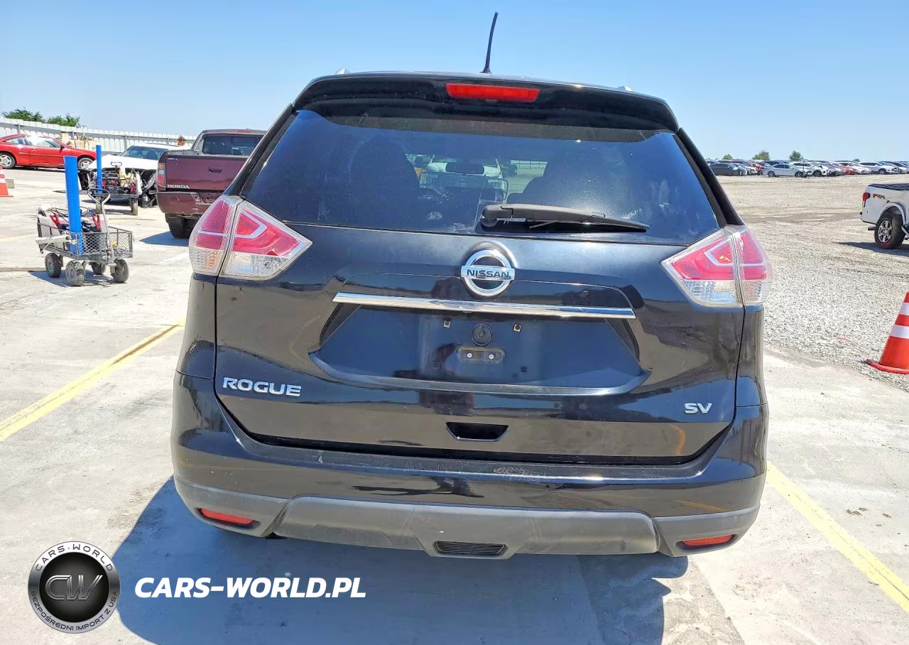 2015 Nissan Rogue Sv VIN:KNMAT2MTXFP531489 - 6