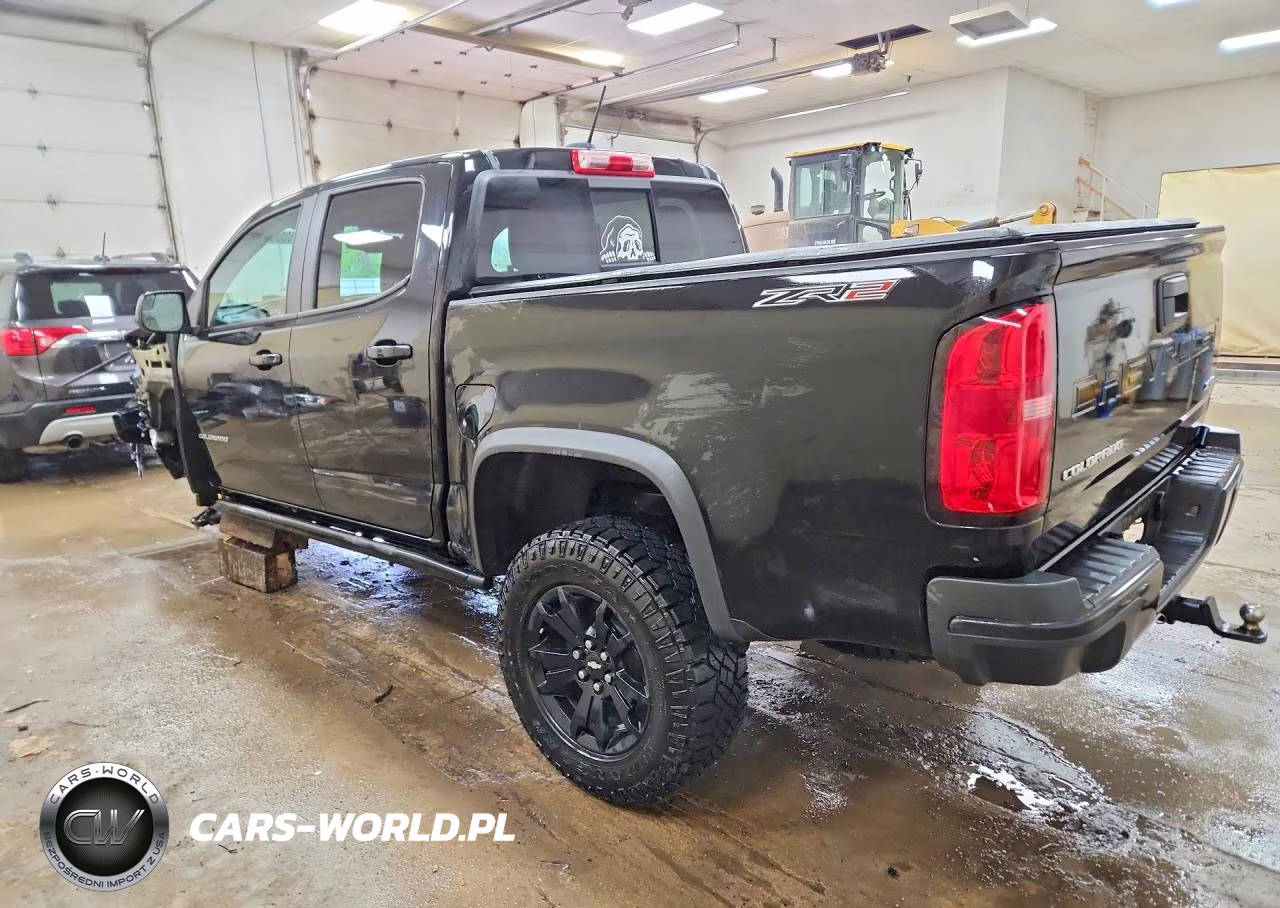 2022 Chevrolet Colorado Zr2 VIN:1GCGTEEN9N1295317 - 2