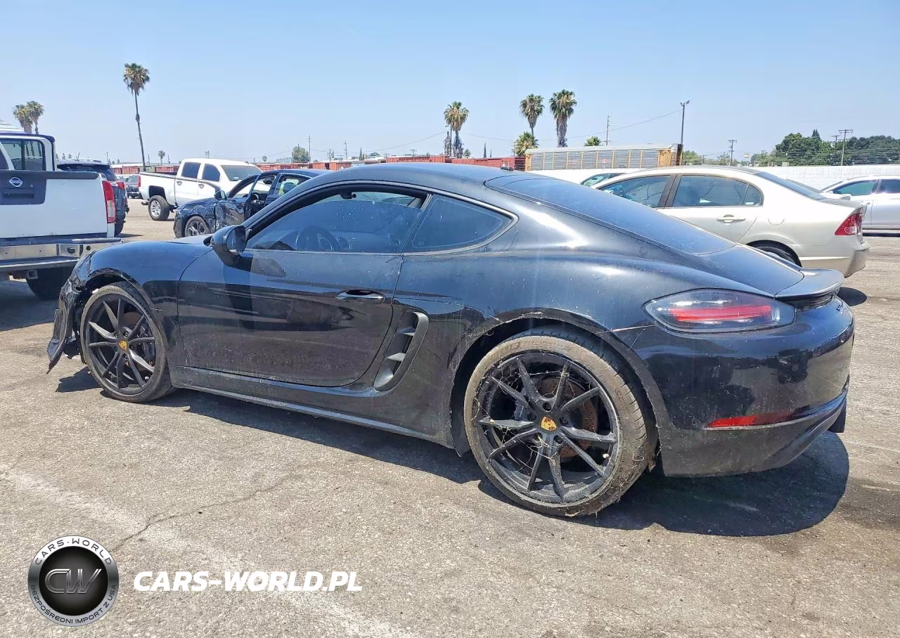 2018 Porsche Cayman VIN:WP0AA2A86JK262046 - 2
