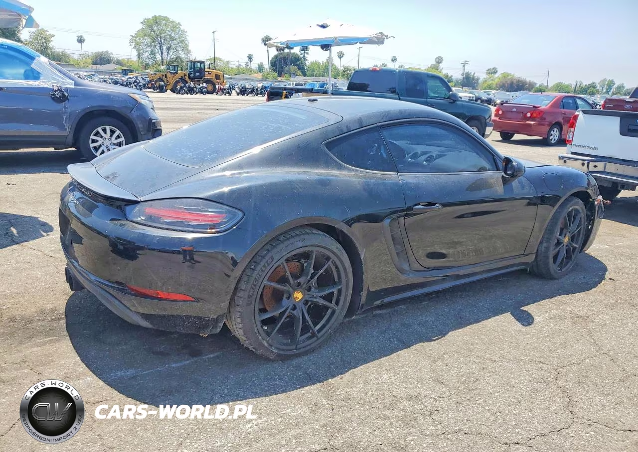 2018 Porsche Cayman VIN:WP0AA2A86JK262046 - 3