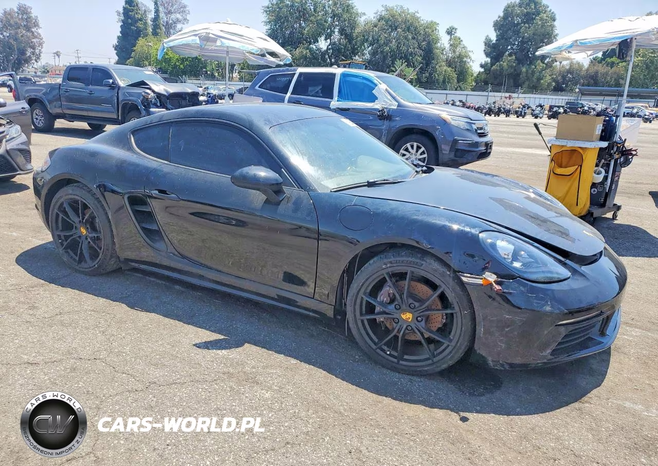 2018 Porsche Cayman VIN:WP0AA2A86JK262046 - 4