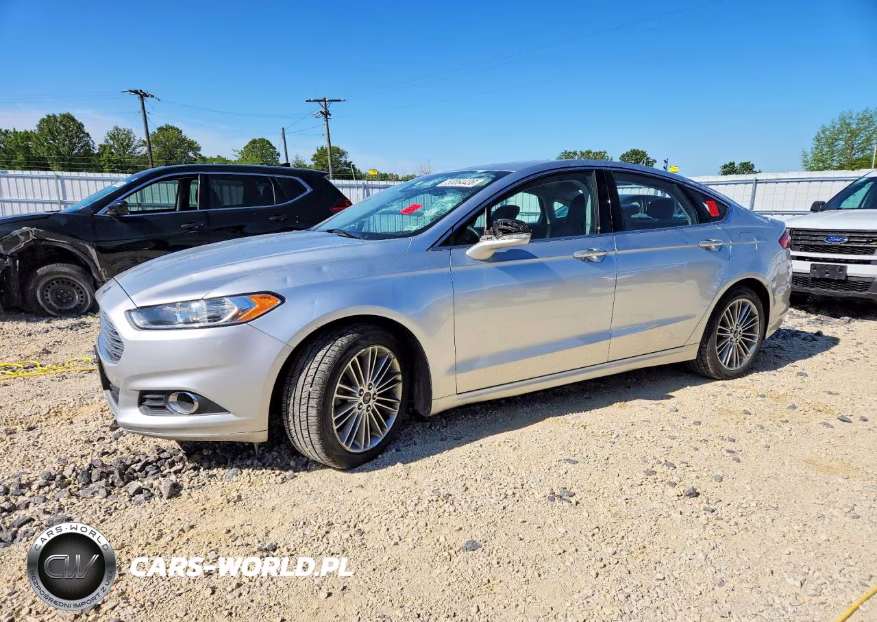 2014 Ford Fusion Se VIN:3FA6P0HD9ER115822 - 1