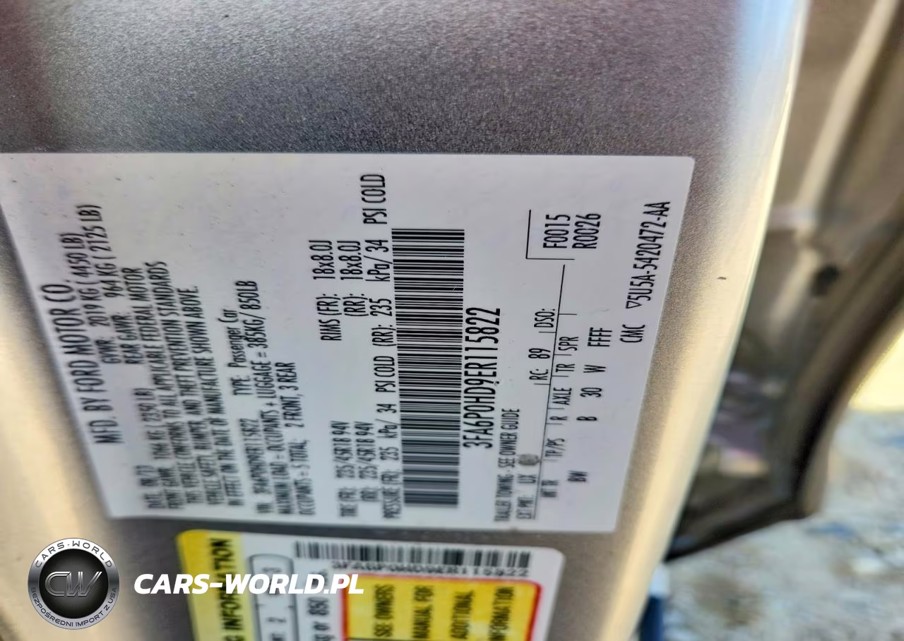 2014 Ford Fusion Se VIN:3FA6P0HD9ER115822 - 12
