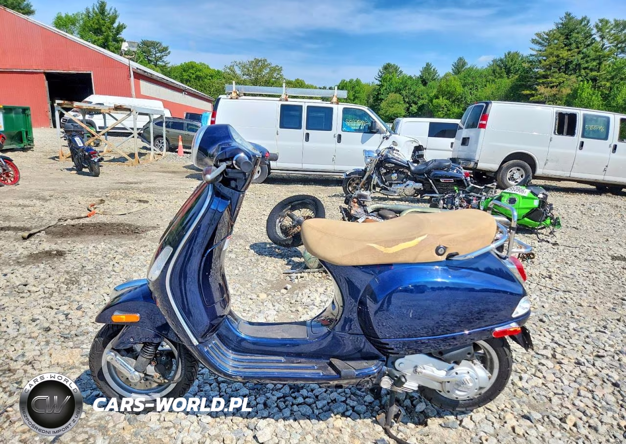 2013 Vespa Lx 50 VIN:ZAPC386B4D5302863 - 3