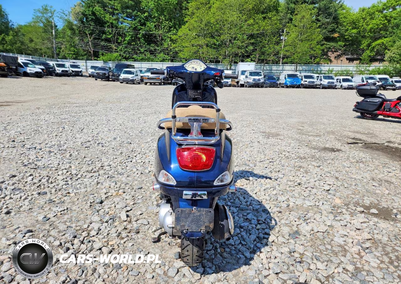 2013 Vespa Lx 50 VIN:ZAPC386B4D5302863 - 4