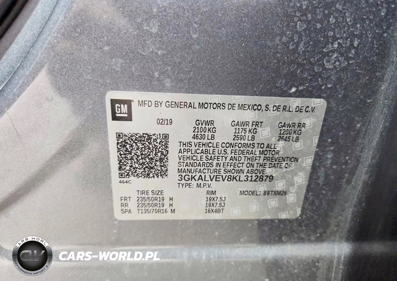 2019 GMC Terrain Slt VIN:3GKALVEV8KL312879 - 13