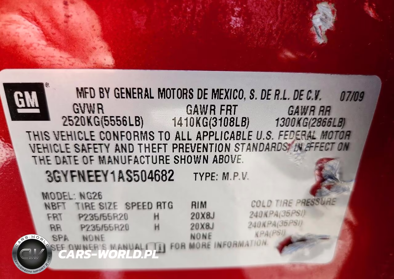 2010 Cadillac Srx Performance Collection VIN:3GYFNEEY1AS504682 - 13