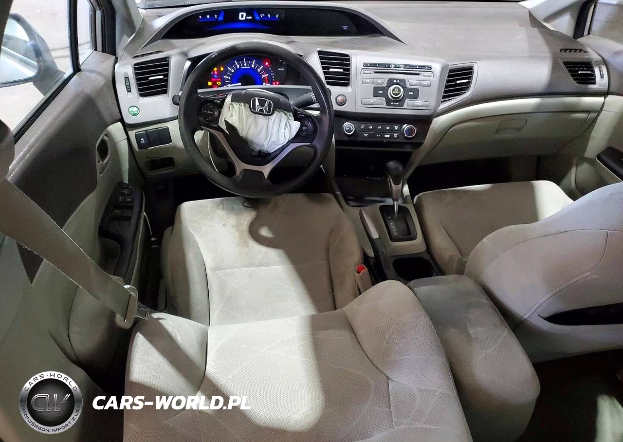 2012 Honda Civic Lx VIN:19XFB2F51CE372994 - 8