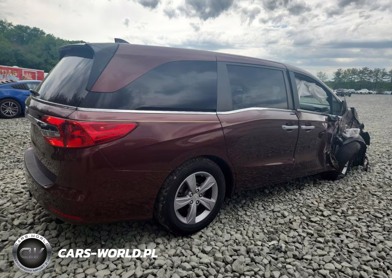 2018 Honda Odyssey Exl VIN:5FNRL6H72JB068743 - 3