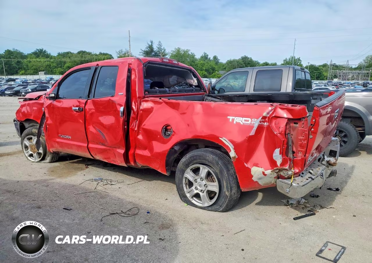 2007 Toyota Tundra Double Cab Sr5 VIN:5TFBT54107X002882 - 2
