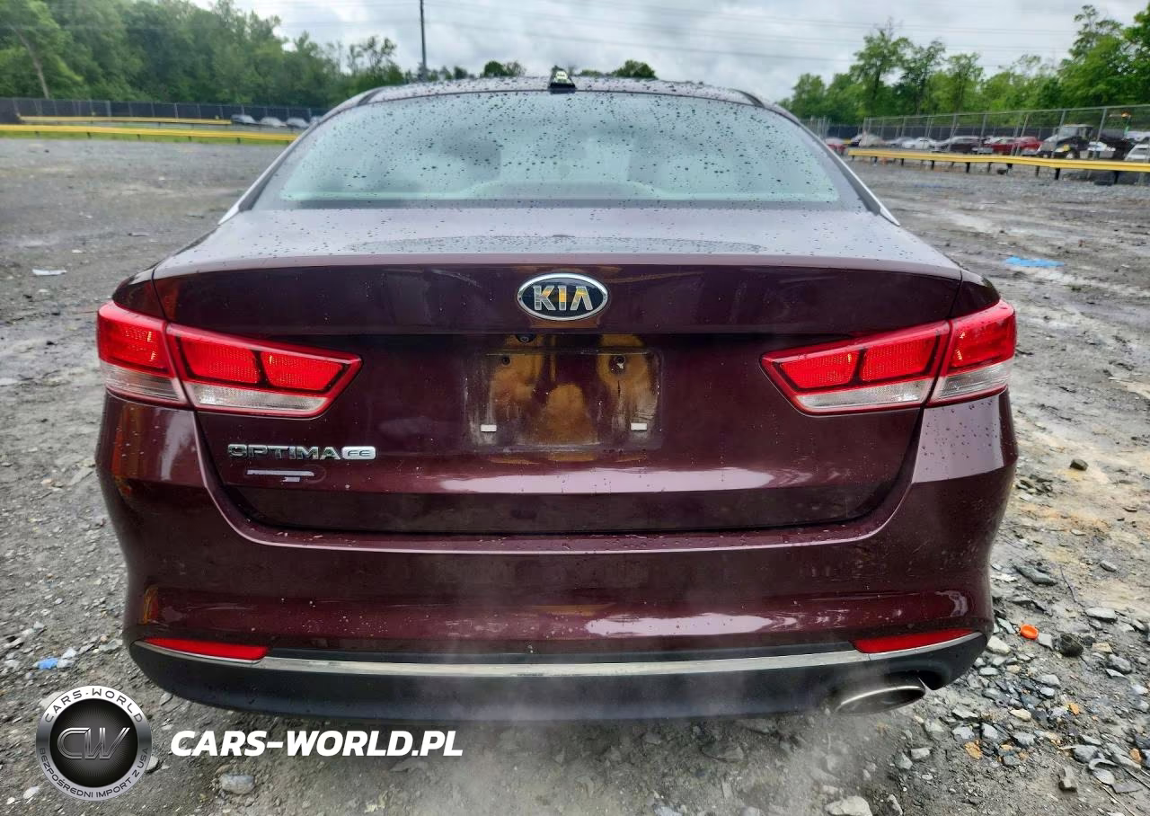 2018 Kia Optima Lx VIN:5XXGT4L35JG226652 - 6